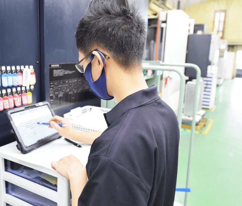 マシンオペレーター 梅澤政文